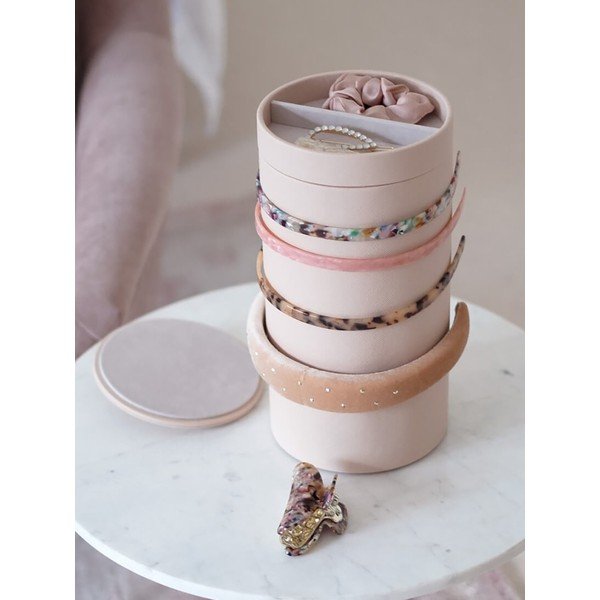 Organizzatore per il bagno rosa chiaro - Stackers-image-3