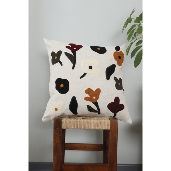 Federa decorativa in lino 43x43 cm Iris – Mioli Decor-image-1
