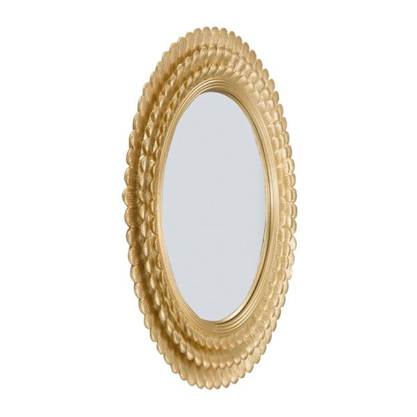 Nástěnné zrcadlo v železném rámu Mauro Ferretti Glam Lamin, ⌀ 43 cm-image-2