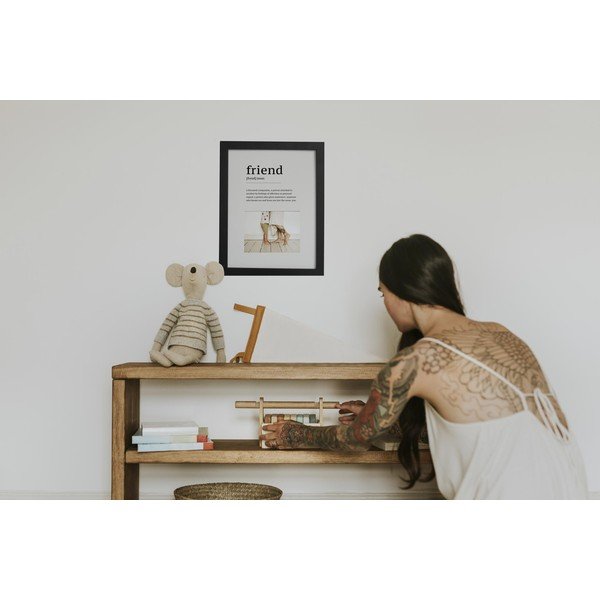 Cornice in legno 30x40 cm Friend - Really Nice Things-image-1