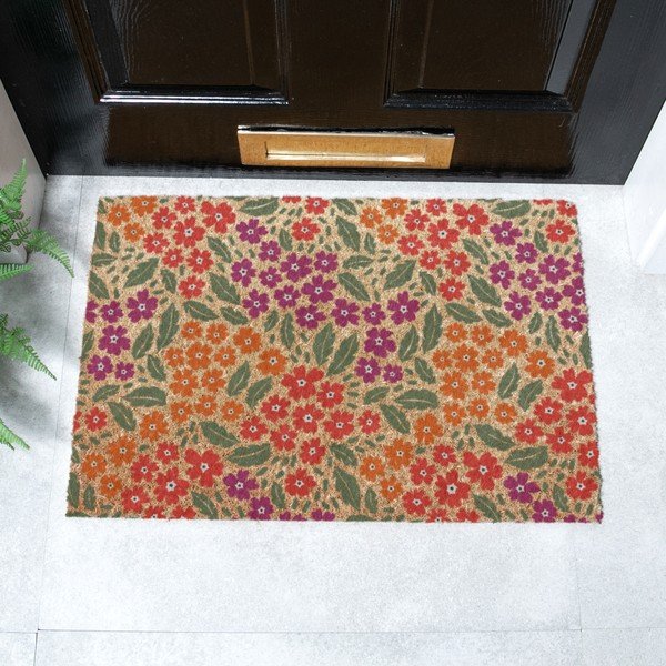 Zerbino in fibre di cocco 40x60 cm Floral – Artsy Doormats-image-3