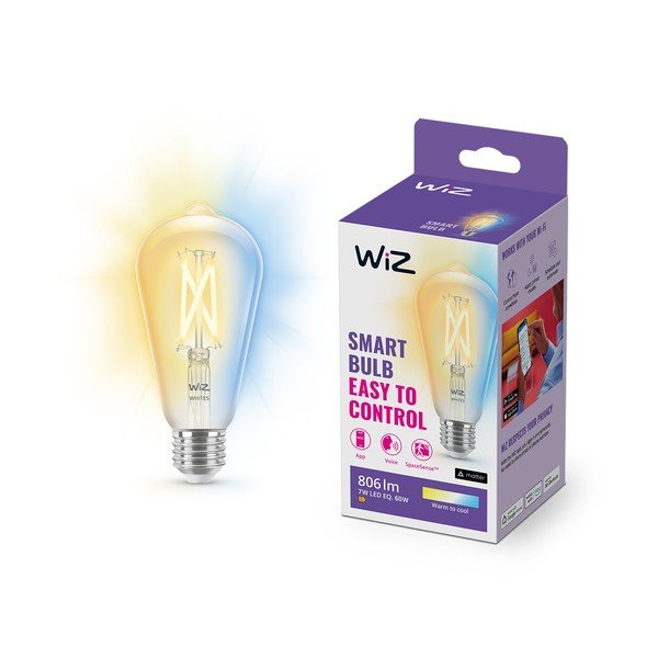 Lampadina smart con filamenti con presa E27, 7 W – WiZ-image-2