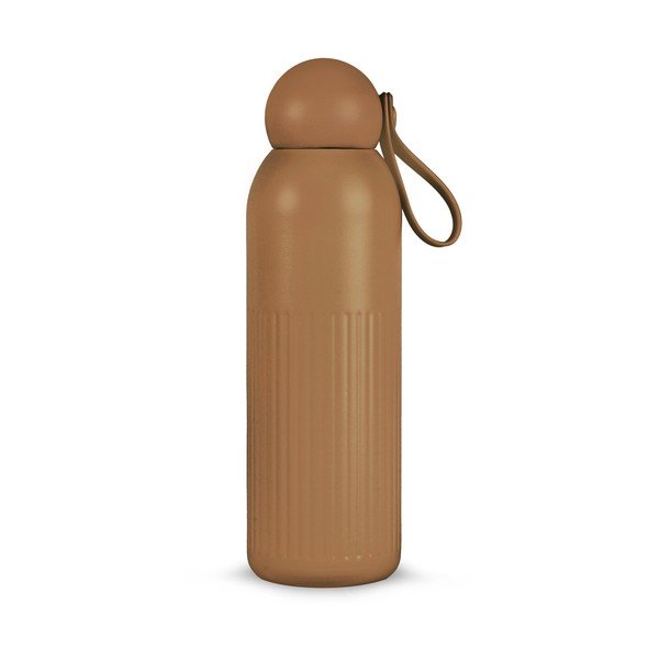 Bottiglia termica marrone in acciaio inox 500 ml Tekla – Sagaform