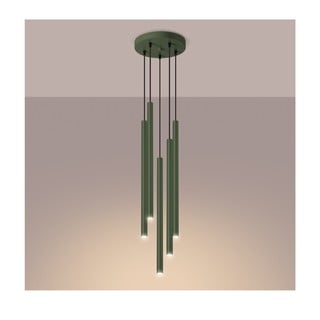 Lampadario verde ø 25 cm Fideus – Nice Lamps