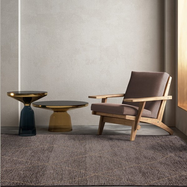 Tappeto grigio scuro in misto iuta 120x170 cm Mulberrry – Asiatic Carpets-image-1