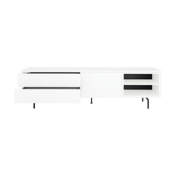 Cassettiera bassa bianca 210x57 cm Plain - Tenzo-image-4