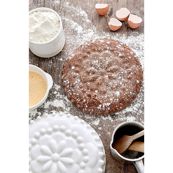 Piastra in gres bianco, ⌀ 27 cm Fattoria - Casafina-image-1