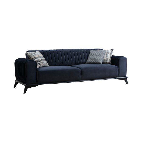 Divano blu scuro 220 cm Lisa - Balcab Home-image-2
