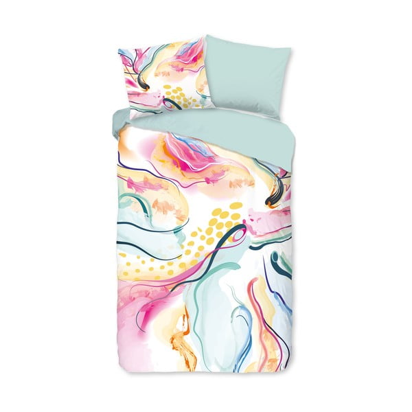 Set copripiumino e federa in cotone per letto singolo ed esteso 140x220 cm Magic – Good Morning