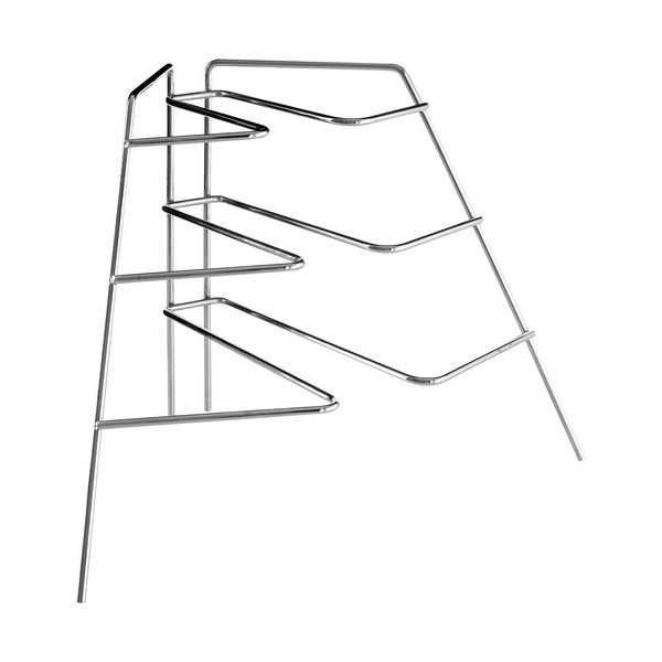 Ripiano aggiuntivo argentato in metallo 37x25 cm Wallis – Premier Housewares-image-1