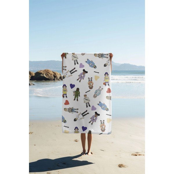 Telo mare in spugna di cotone 75x140 cm Unique United - Playmobil-image-2