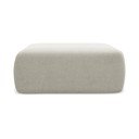 Poggiapiedi beige Kapua – Makamii