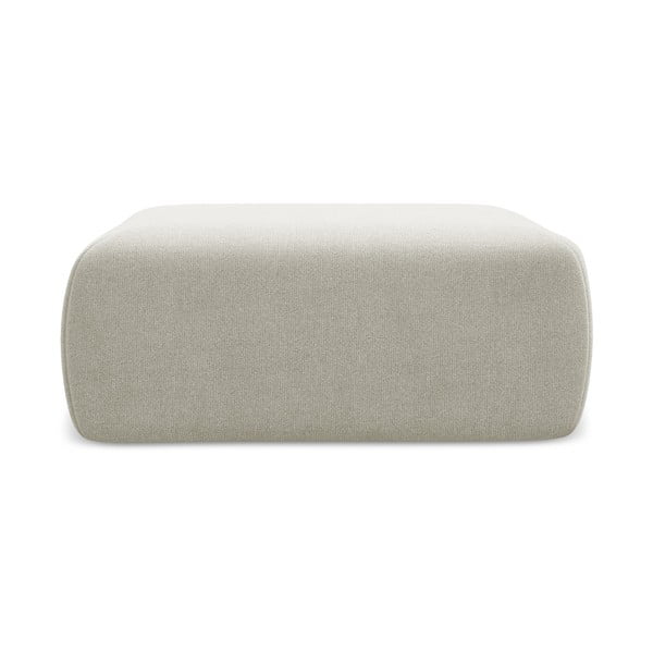 Poggiapiedi beige Kapua – Makamii