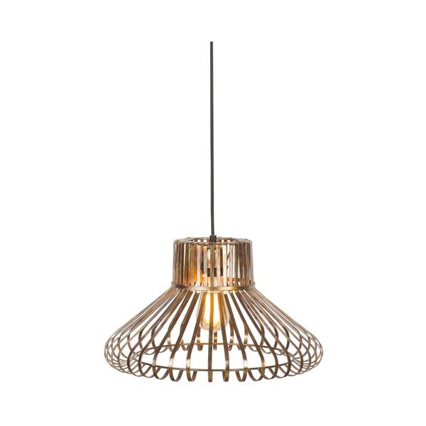 Lampada a sospensione con paralume in metallo color oro ø 43 cm Meknes - it's about RoMi