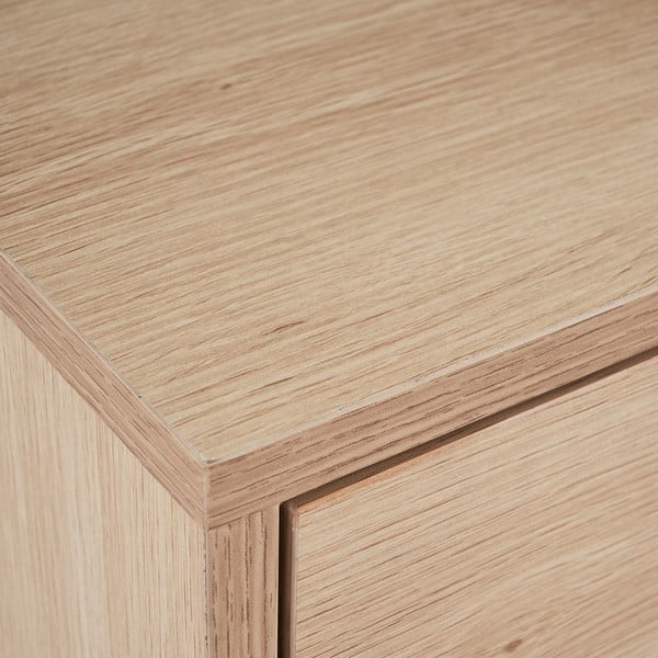 Comodino in colore naturale - Casa Selección-image-1