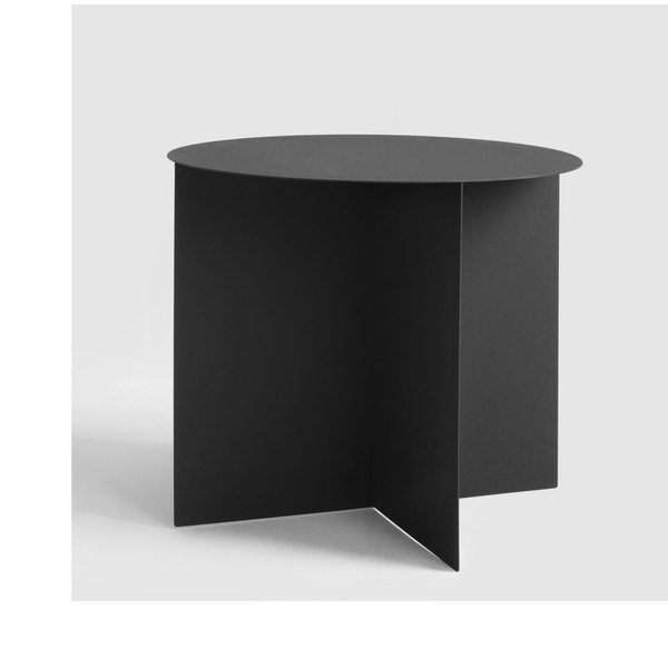 Tavolino nero Custom Form Oli, ⌀ 50 cm - CustomForm-image-3