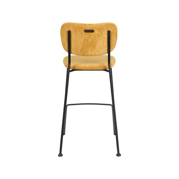 Sgabelli da bar giallo ocra in set di 2 92 cm Benson - Zuiver-image-4