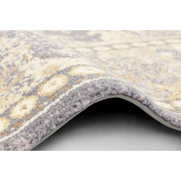Tappeto in lana grigio 133x180 cm Carol - Agnella-image-2