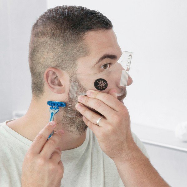 Modello di barbiere hipster per la rifinitura della barba - InnovaGoods-image-4