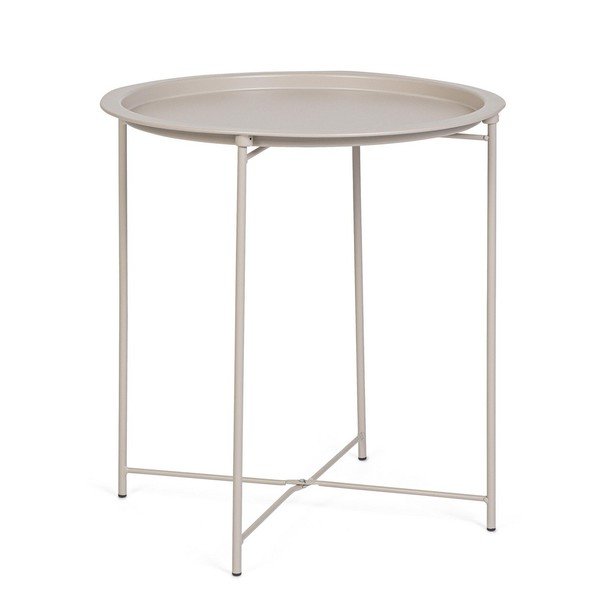 Tavolino rotondo in metallo ø 47 cm Hilmar – Yes Everyday