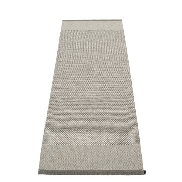 Passatoia da interno/esterno grigia 85x260 cm Edit Warm Grey – Pappelina