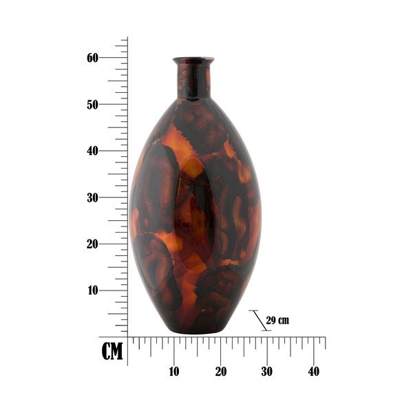 Vaso in vetro riciclato marrone, altezza 60 cm Ares - Mauro Ferretti-image-4