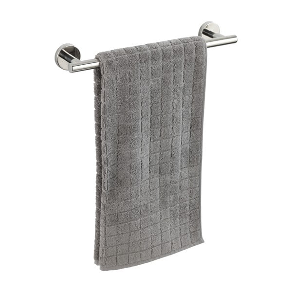 Porta asciugamani a parete in acciaio inox in argento lucido Bosio - Wenko-image-2