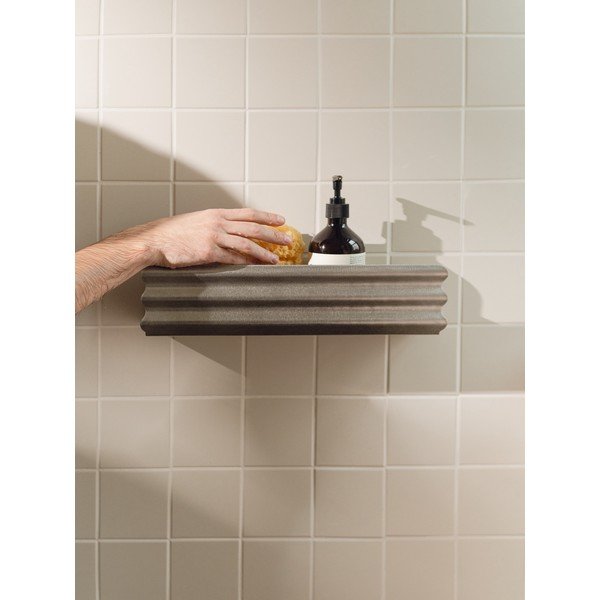 Mensola da bagno da parete argentata in acciaio inox Olbi – noo.ma-image-2