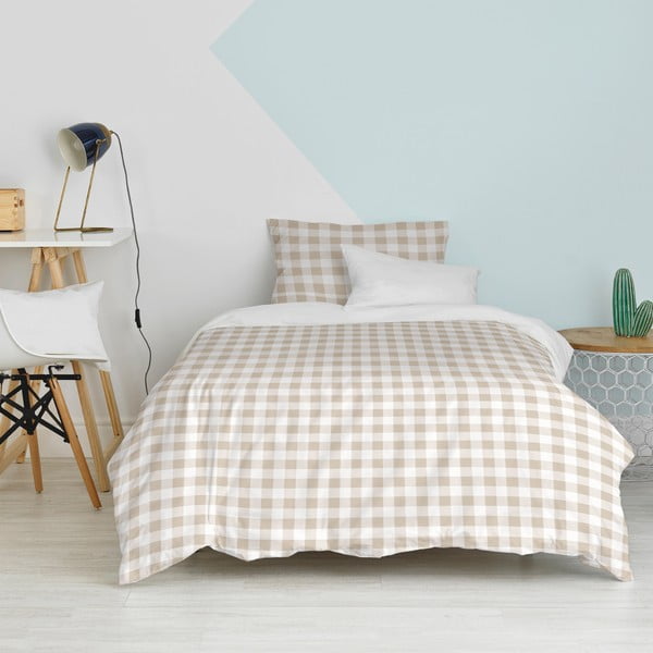 Biancheria da letto per bambini in cotone per letto singolo 140x200 cm Vichy - Happy Friday-image-3