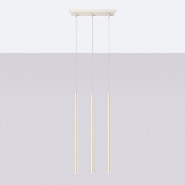 Lampadario color crema Fideus – Sollux-image-2