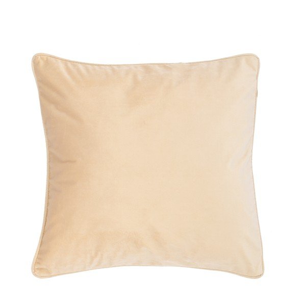Cuscino marrone sabbioso Vellutato, 45 x 45 cm - Tiseco Home Studio