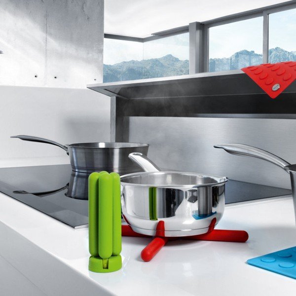 Tappeto nero pieghevole Knik - Blomus-image-1