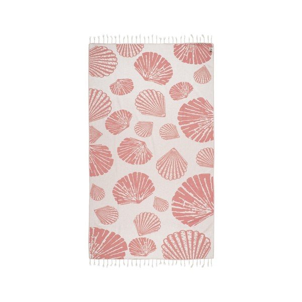 Telo hammam arancione Fiona, 165 x 100 cm Cotton Collection - Kate Louise-image-2