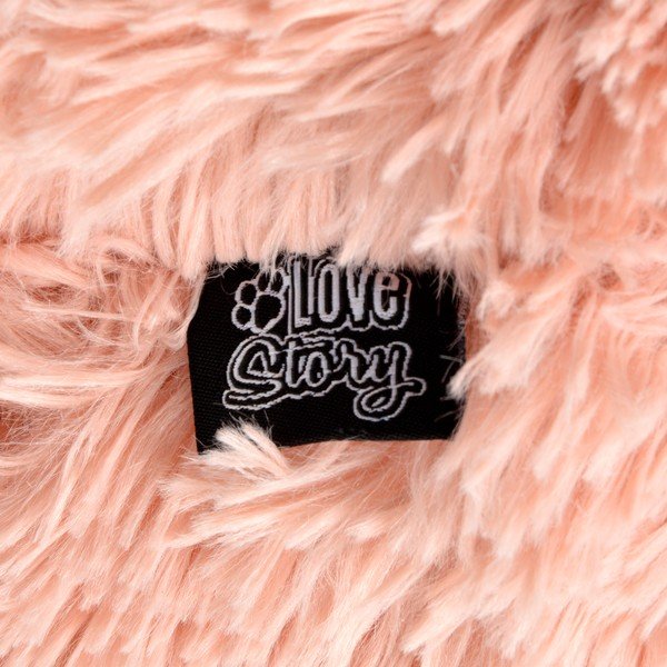 Cucù rosa chiaro per gatto ø 55 cm - Love Story-image-1