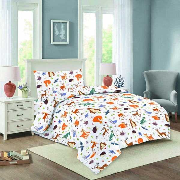 Biancheria da letto per bambini in cotone per letto singolo 140x200 cm Nela - Cotton House