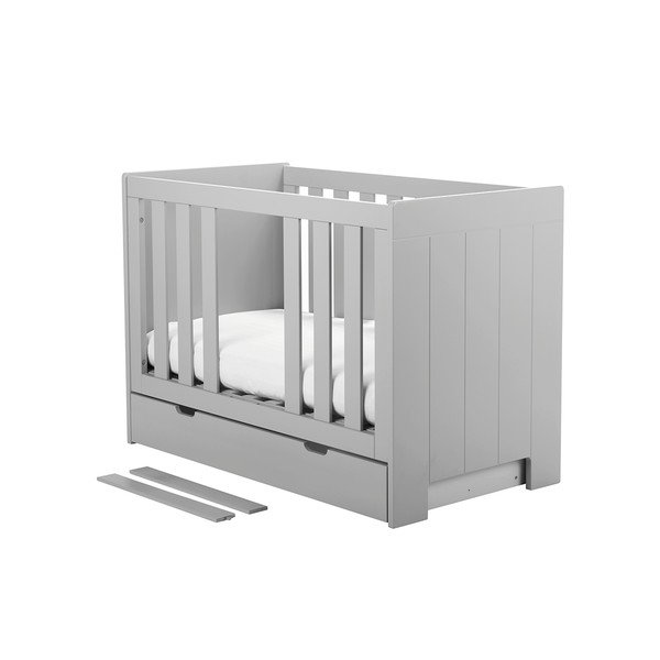 Lettino variabile Calmo grigio, 140 x 70 cm - Pinio-image-1