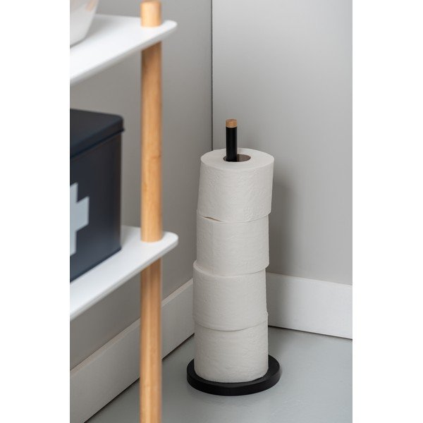 Supporto in metallo per carta igienica Bamboo Accent - PT LIVING-image-1