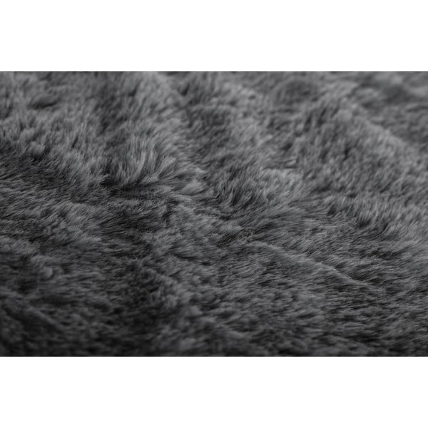 Coperta grigia in pelliccia finta 150x200 cm Ruby – Tiseco Home Studio-image-2