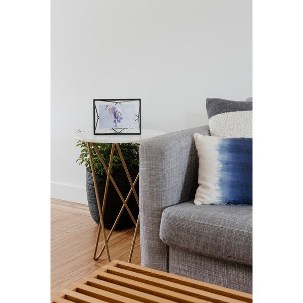 Cornice da appoggio/parete in metallo nero 20x15 cm Prisma - Umbra-image-3