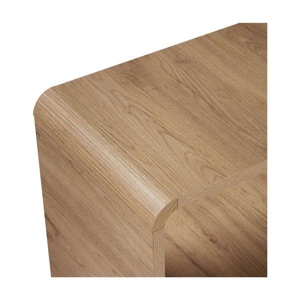 Libreria colore naturale chiaro con effetto rovere 78x153x34 cm Senza – Nordure-image-4