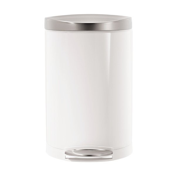 Cestino da bagno 10 L, bianco - simplehuman-image-2