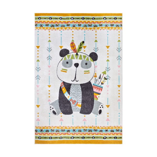 Tappeto per bambini crema 120x170 cm Panda - Hanse Home