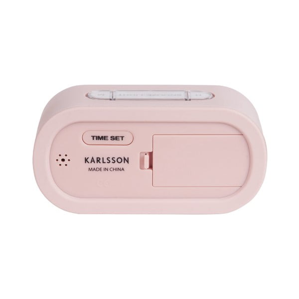 Sveglia gommata rosa chiaro Gummy - Karlsson-image-2