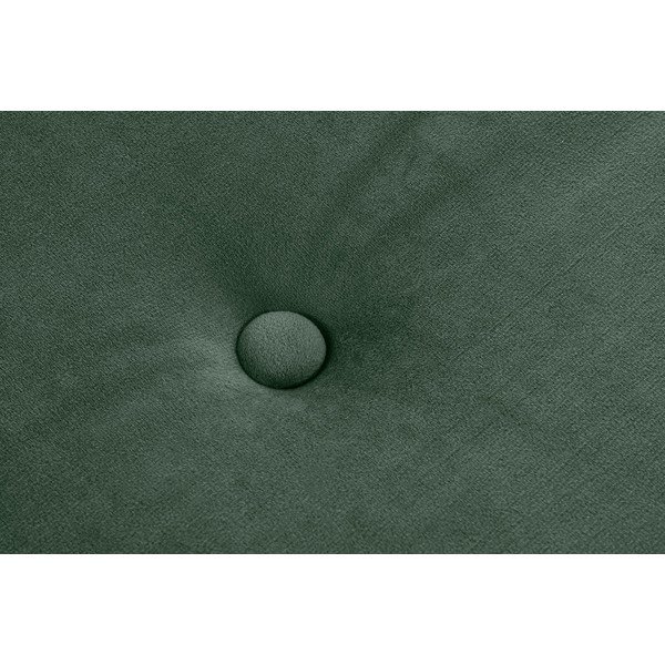 Divano in velluto verde 125 cm Magalli - Støraa-image-1