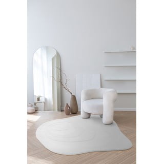 Tappeto in lana bianca 150x150 cm Olsen - Asiatic Carpets