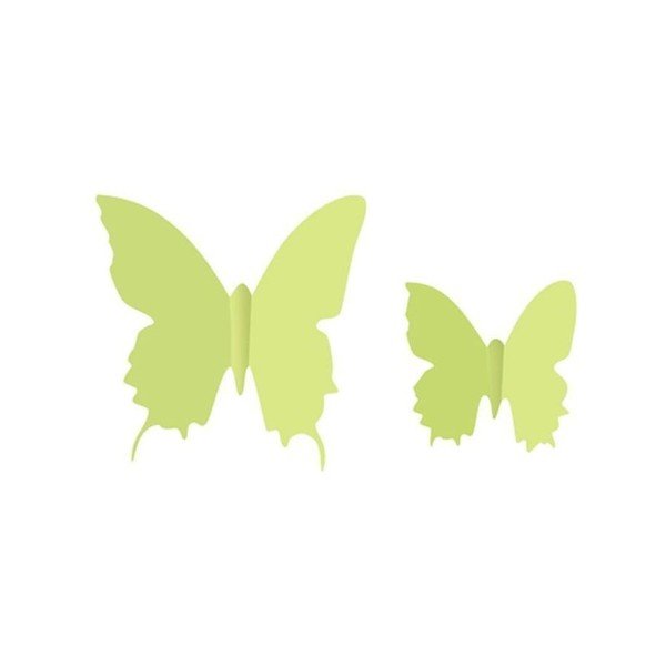 Set di 12 adesivi farfalle 3D fosforescenti - Ambiance-image-2