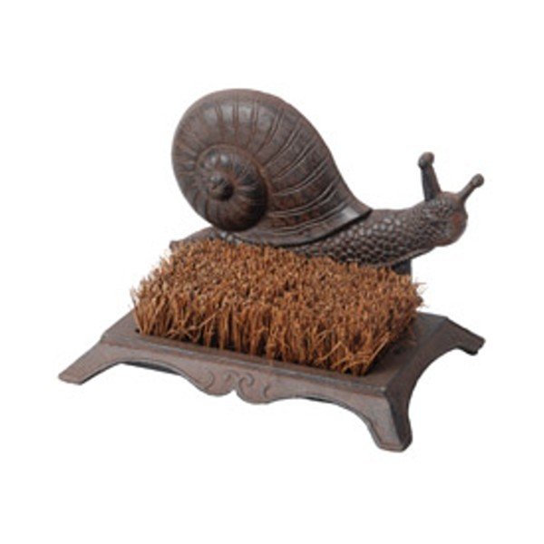 Spazzola da scarpe in ghisa con motivo a lumaca Esschert Design - Esschert Design-image-1