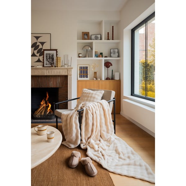 Cuscino decorativo in micropile 45x45 cm Wave – Tiseco Home Studio-image-3