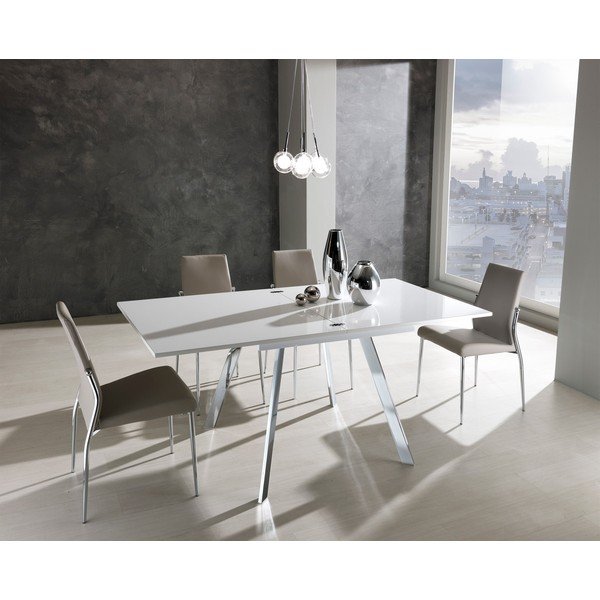 Sedie da pranzo beige in set di 2 Margo - Tomasucci-image-3