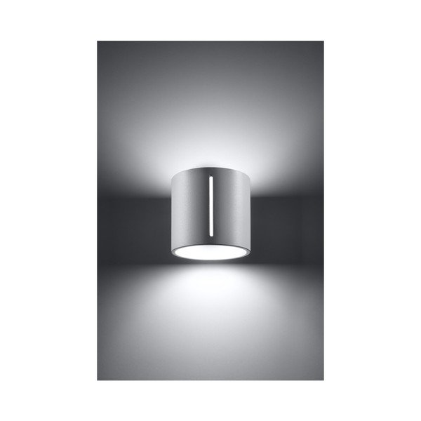 Lampada da parete bianca Vulco - Sollux-image-1